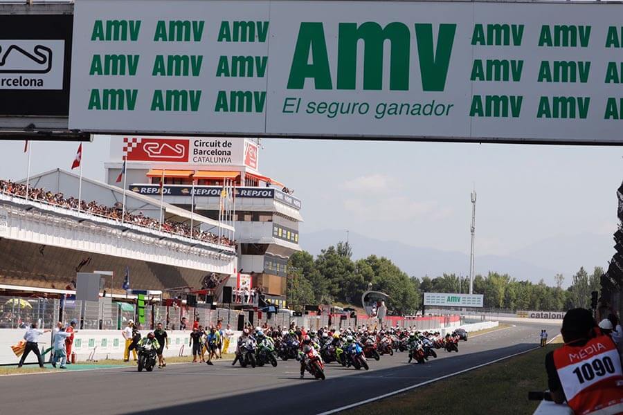 inicio de la carrera AMV 24 horas de Cataluña