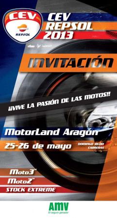 CEV Aragón 2013 - Invitación AMV