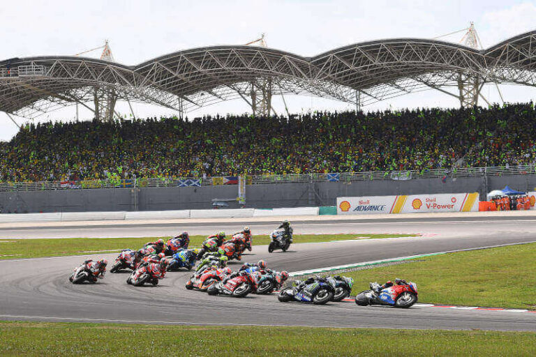 Circuito de MotoGP de Sepang en Malasia.